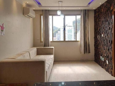 Apartamento em Itararé, São Vicente/SP de 54m² 2 quartos à venda por R$ 286.500,00