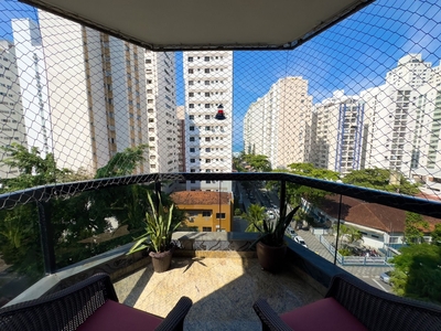 Apartamento em Vila Maia, Guarujá/SP de 145m² 3 quartos à venda por R$ 899.000,00