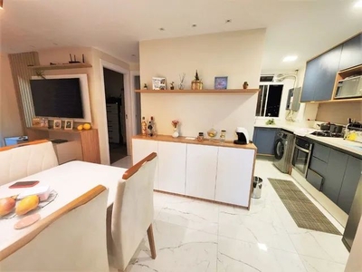 Apartamento mobiliado com 2 quartos para alugar, 49 m² por R$ 1.650/mês - Moqueta - Nova I
