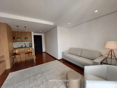Flat com 1 dormitório para alugar, 50 m² por R$ 7.000,00/mês - Pinheiros - São Paulo/SP