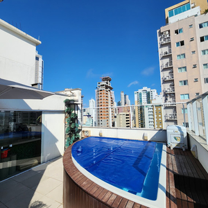 Penthouse em Centro, Balneário Camboriú/SC de 233m² 4 quartos para locação R$ 13.990,00/mes