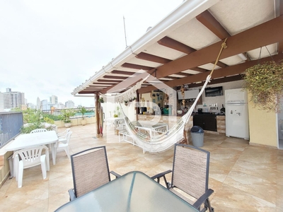 Penthouse em Vila Luis Antônio, Guarujá/SP de 170m² 3 quartos à venda por R$ 859.000,00