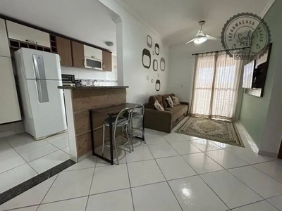 R$ 2.200,00 - Apartamento com 1 dormitório 50 m² para Alugar - Aviação - Praia Grande/SP
