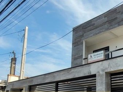 Sobrado em Vila Guilhermina, Praia Grande/SP de 47m² 2 quartos à venda por R$ 279.000,00