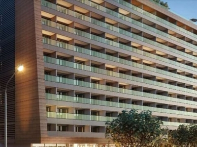 Apartamento com 1 quarto à venda na avenida octávio mangabeira, 4217, armação, salvador, 30 m2 por r$ 345.000