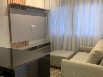 Apartamento com 2 dormitórios para alugar, 37 m² por r$ 3.519,45/mês - belém - são paulo/sp