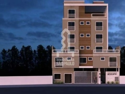 Apartamento com 2 quartos à venda na rua rodolfo hasselmann, 444, centro, araucária, 57 m2 por r$ 390.000