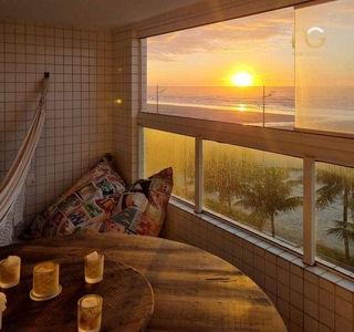Apartamento em Balneário Maracanã, Praia Grande/SP de 86m² 2 quartos à venda por R$ 619.000,00