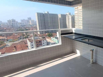 Apartamento em Vila Caiçara, Praia Grande/SP de 75m² 2 quartos à venda por R$ 514.000,00