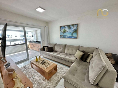 Apartamento em Vila Guilhermina, Praia Grande/SP de 140m² 3 quartos à venda por R$ 1.394.000,00