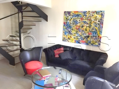 Apartamento em Vila Nova Conceição, São Paulo/SP de 45m² 1 quartos para locação R$ 4.900,00/mes