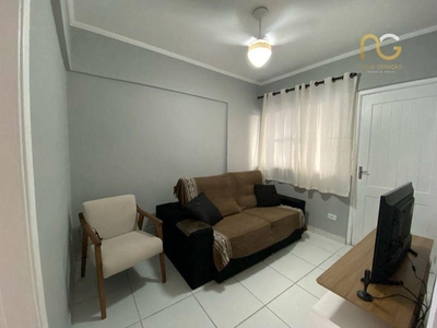 Apartamento em Vila Tupi, Praia Grande/SP de 42m² 1 quartos à venda por R$ 224.000,00
