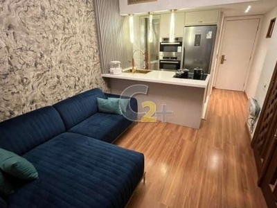 Apartamento flat mobiliado - venda - jd paulista - 1 dormitório - 1 vaga