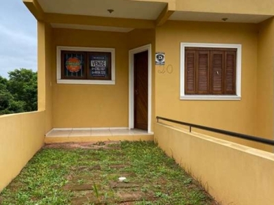 Casa com 2 quartos à venda na rua olívia uebel, 20, campestre, são leopoldo por r$ 245.000