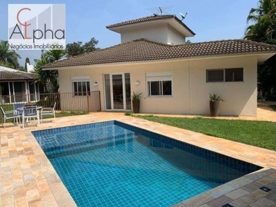 Casa com 4 dormitórios à venda, 390 m² por r$ 3.600.000,00 - alphaville residencial 9 - santana de parnaíba/sp