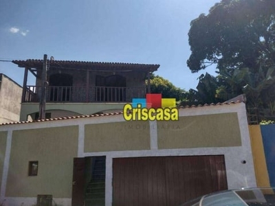 Casa com 5 dormitórios, 210 m² - venda por r$ 800.000,00 ou aluguel por r$ 4.000,00/mês - extensão novo rio das ostras - rio das ostras/rj