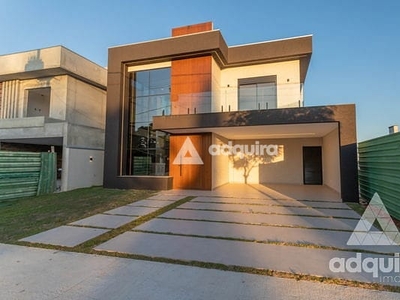 Casa em Jardim Carvalho, Ponta Grossa/PR de 276m² 3 quartos à venda por R$ 1.599.000,00