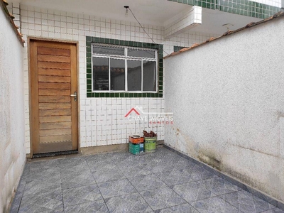 Casa em Santa Maria, Santos/SP de 75m² 2 quartos à venda por R$ 399.000,00