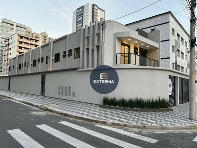 Casa em Vila Guilhermina, Praia Grande/SP de 52m² 2 quartos à venda por R$ 379.000,00