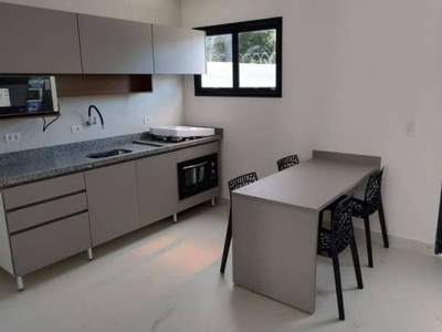 Casa para locação com 02 suítes km.26, semi mobiliada