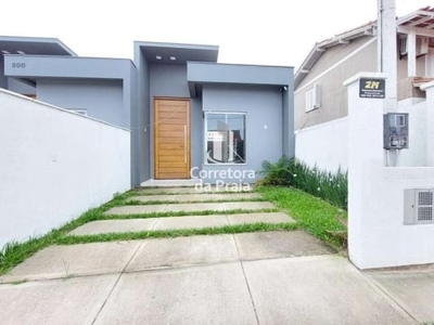 Casa para venda em tramandaí, zona nova, 2 dormitórios, 1 suíte, 1 banheiro