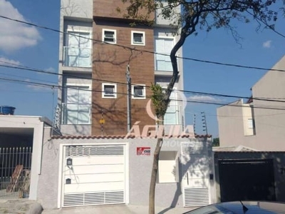 Cobertura com 2 dormitórios à venda, 74 m² por r$ 400.000 - vila santo alberto - santo andré/sp