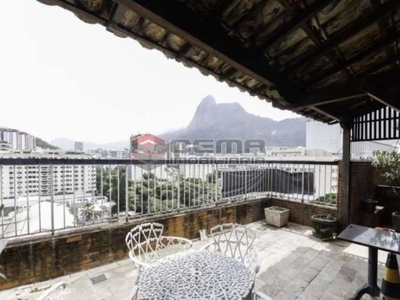 Cobertura com 4 quartos à venda na rua real grandeza, botafogo, rio de janeiro, 190 m2 por r$ 1.750.000