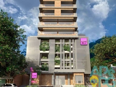 Flat com 1 dormitório à venda, 47 m² por r$ 398.000 - canto do forte - praia grande/sp