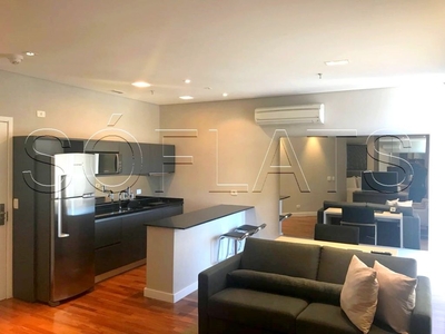 Flat em Vila Olímpia, São Paulo/SP de 62m² 1 quartos para locação R$ 9.175,00/mes