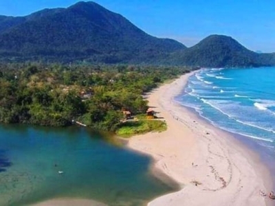 Oportunidade, ubatuba, praia da itamambuca - lote 512m2, licenciamento ambiental, pronto para construir - 50% liberado