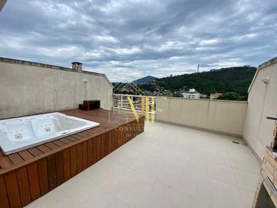 Penthouse em Iucas, Teresópolis/RJ de 139m² 3 quartos à venda por R$ 689.000,00