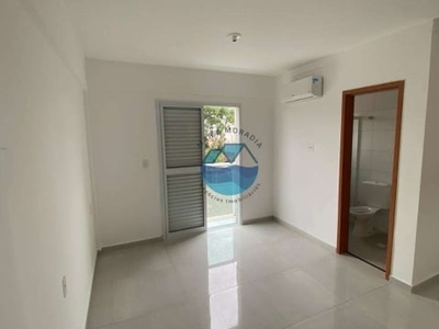 Sala living – macuco – 26m² - cozinha planejada e varanda