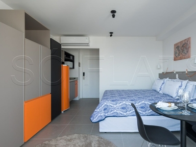 Studio em Vila Olímpia, São Paulo/SP de 30m² 1 quartos para locação R$ 3.200,00/mes