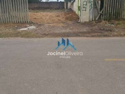 Terreno em condomínio fechado à venda na rua vereador altivir stoco, 31, borda do campo, são josé dos pinhais, 420 m2 por r$ 190.000