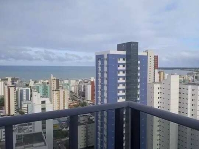 Aluga-se excelente apto com vista mar medindo 60m2 com 2 quartos bairro de Tambaú - João P