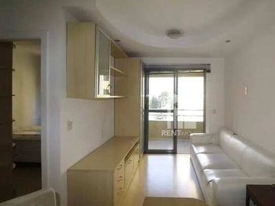 Apartamento com 1 dormitório para alugar, 45 m² por R$ 4.255,32/mês - Brooklin - São Paulo