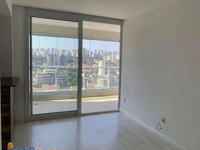 Apartamento com 1 dormitório para alugar, 45 m² por R$ 4.368,00/mês - Brooklin - São Paulo