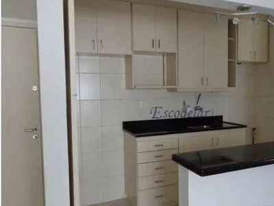 Apartamento com 1 dormitório para alugar, 49 m² por R$ 3.510,77/mês - Campo Belo - São Pau