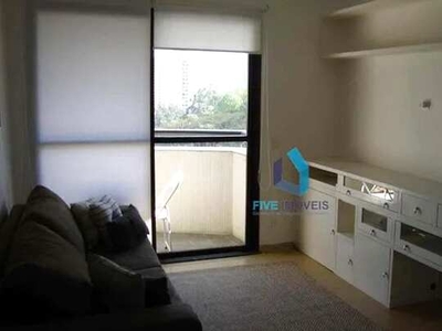 Apartamento com 1 dormitório para alugar, 50 m² por R$ 4.380,93/mês - Itaim Bibi - São Pau