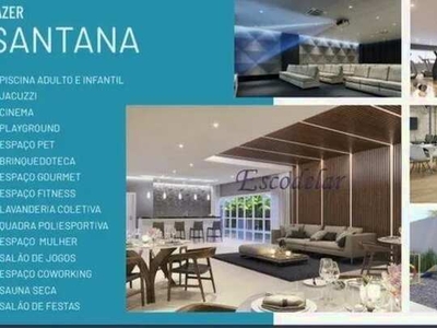 Apartamento com 2 dormitórios à venda, 34 m² por R$ 349.650,00 - Santana - São Paulo/SP
