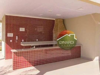 Apartamento com 2 dormitórios para alugar, 48 m² por R$ 995,00/mês - Reserva real - Ribeir