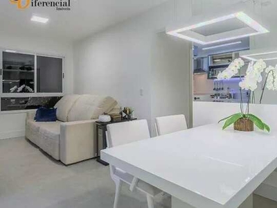 Apartamento com 2 dormitórios para alugar, 54 m² por R$ 3.013,00/mês - Santa Quitéria - Cu