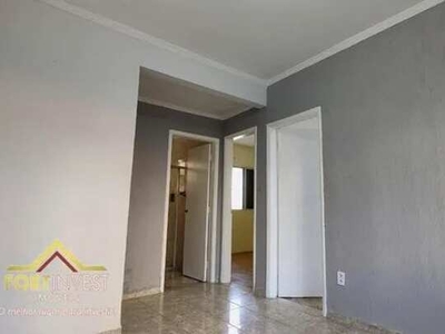 Apartamento com 2 dormitórios para alugar, 56 m² por R$ 1.500,00/mês - Vila Caiçara - Prai