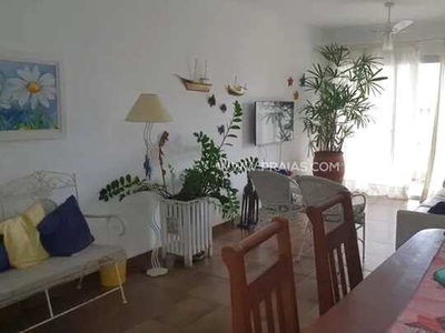 Apartamento com varanda, 3 dormitórios, Enseada, Guarujá