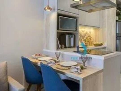 Apartamento Duplex com 1 dormitório para alugar, 70 m² por R$ 3.500,00/mês - Vila Castelo
