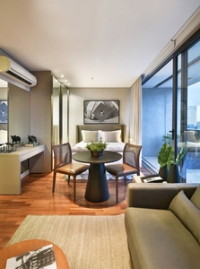Apartamento em Vila Olímpia, São Paulo/SP de 42m² 1 quartos para locação R$ 6.290,00/mes