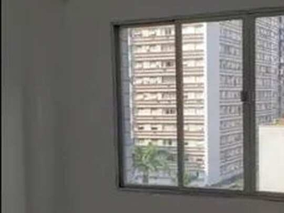 Apartamento para aluguel com 1 quarto frente a praia em Gonzaga - Santos - SP