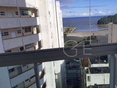Apartamento Vista mar - 1 dormitório para alugar, 48 m² por R$ 3.000/mês - José Menino - S