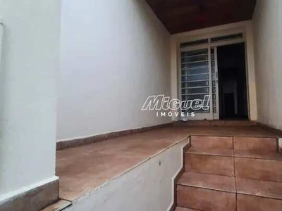 Casa para aluguel, 3 quartos, 1 suíte, Cidade Alta - Piracicaba