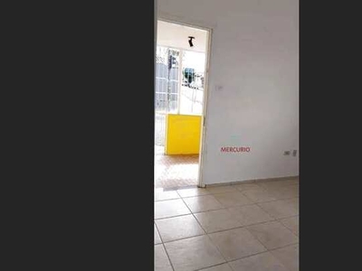 Casa térrea para locação no Jardim Bela Vista, 1 dormitório, sala, cozinha, wc, lavanderia